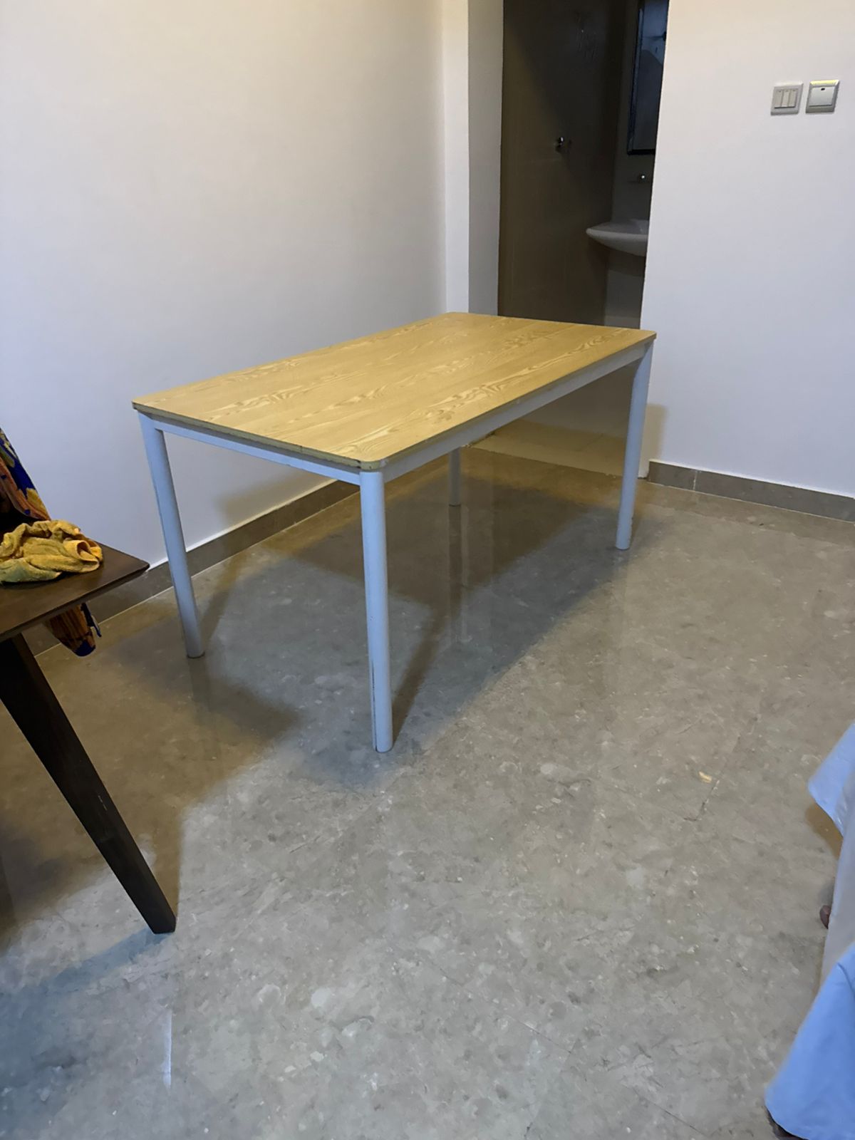 Brown Table - Great Condition! Only OMR 12!