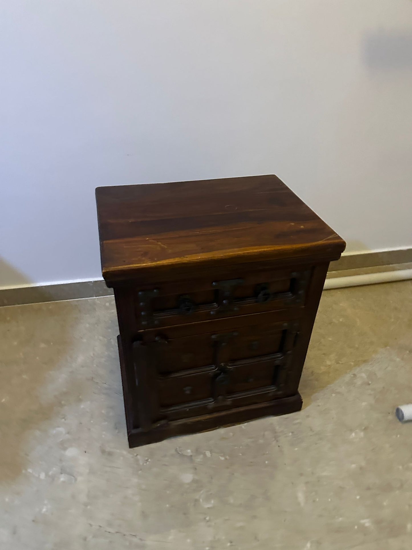 Brown Side Table/Small Dresser - 60x45x65 cm! Only OMR 12!