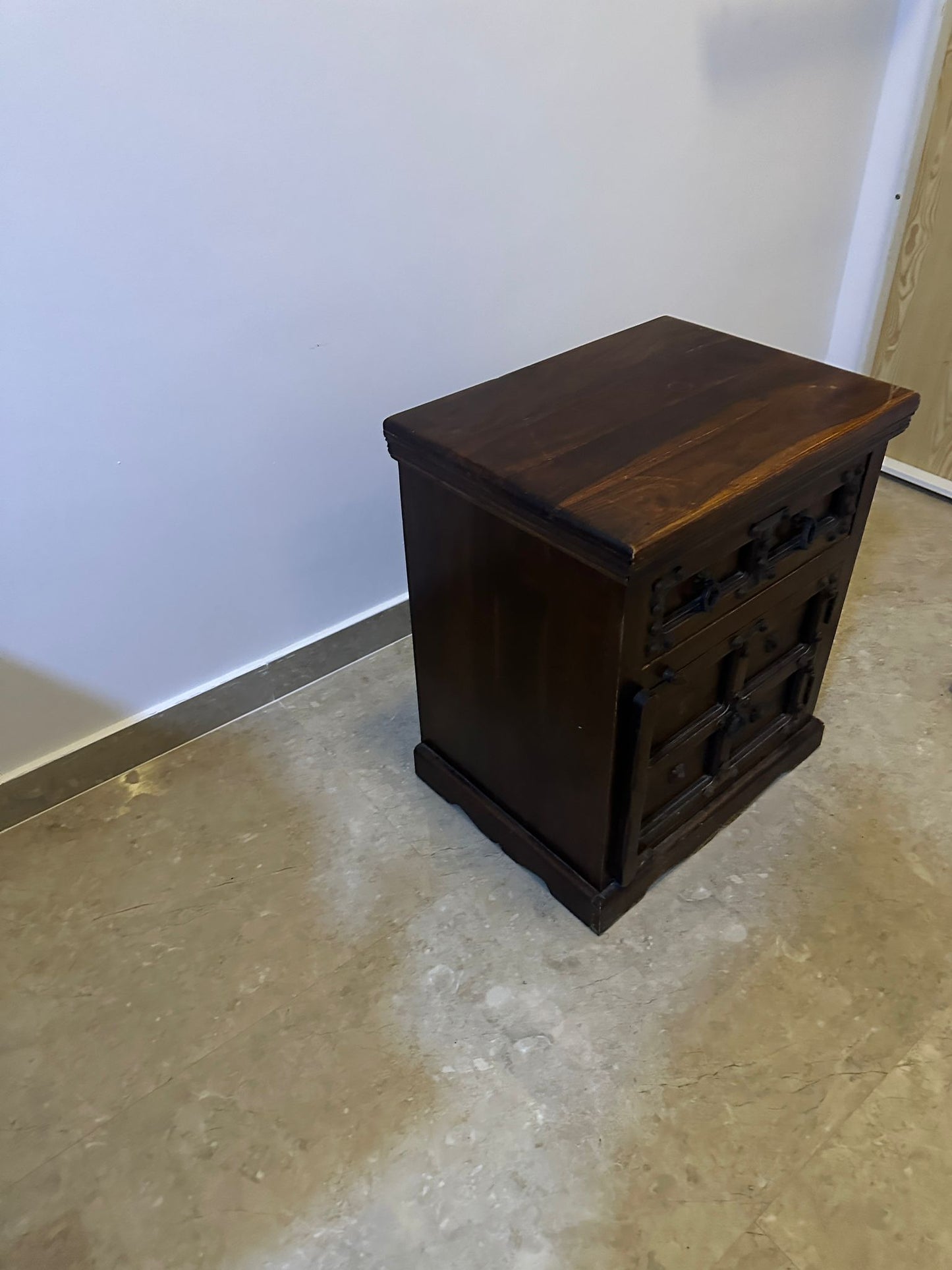 Brown Side Table/Small Dresser - 60x45x65 cm! Only OMR 12!