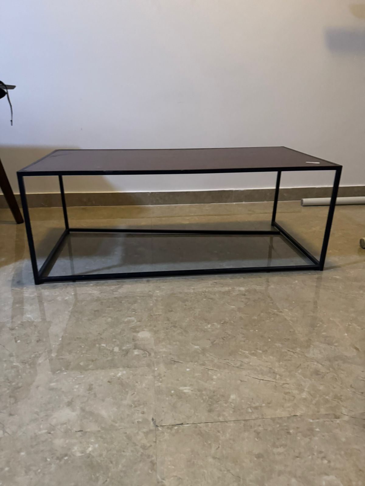 Black Coffee Table - Great Condition! Only OMR 15!