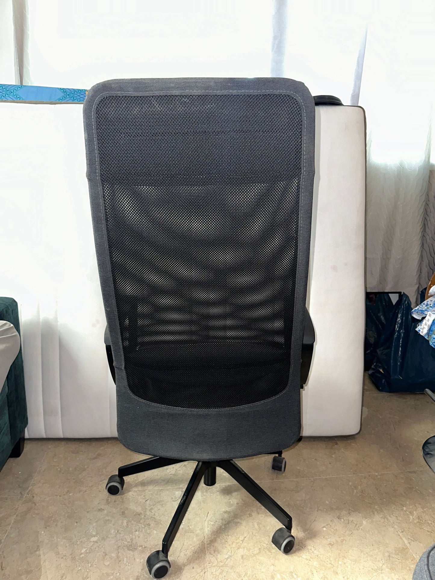 Grey Office Chair - Great Condition! Only OMR 15!