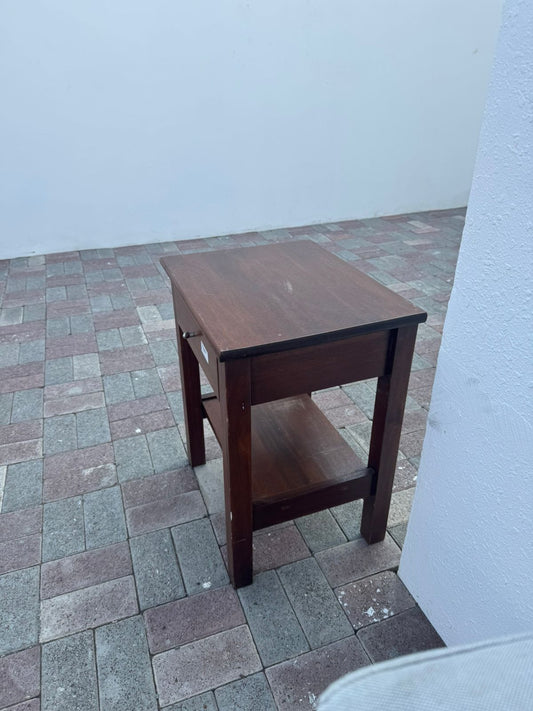 Brown Side Table - 50x30x58 cm! Only OMR 6!