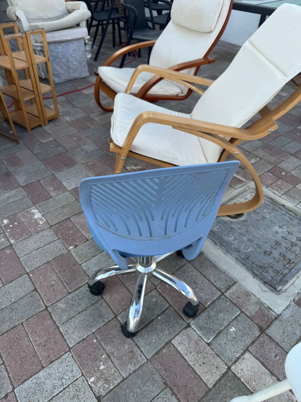 Blue Office Chair for Children - Great Condition! Only OMR 5!