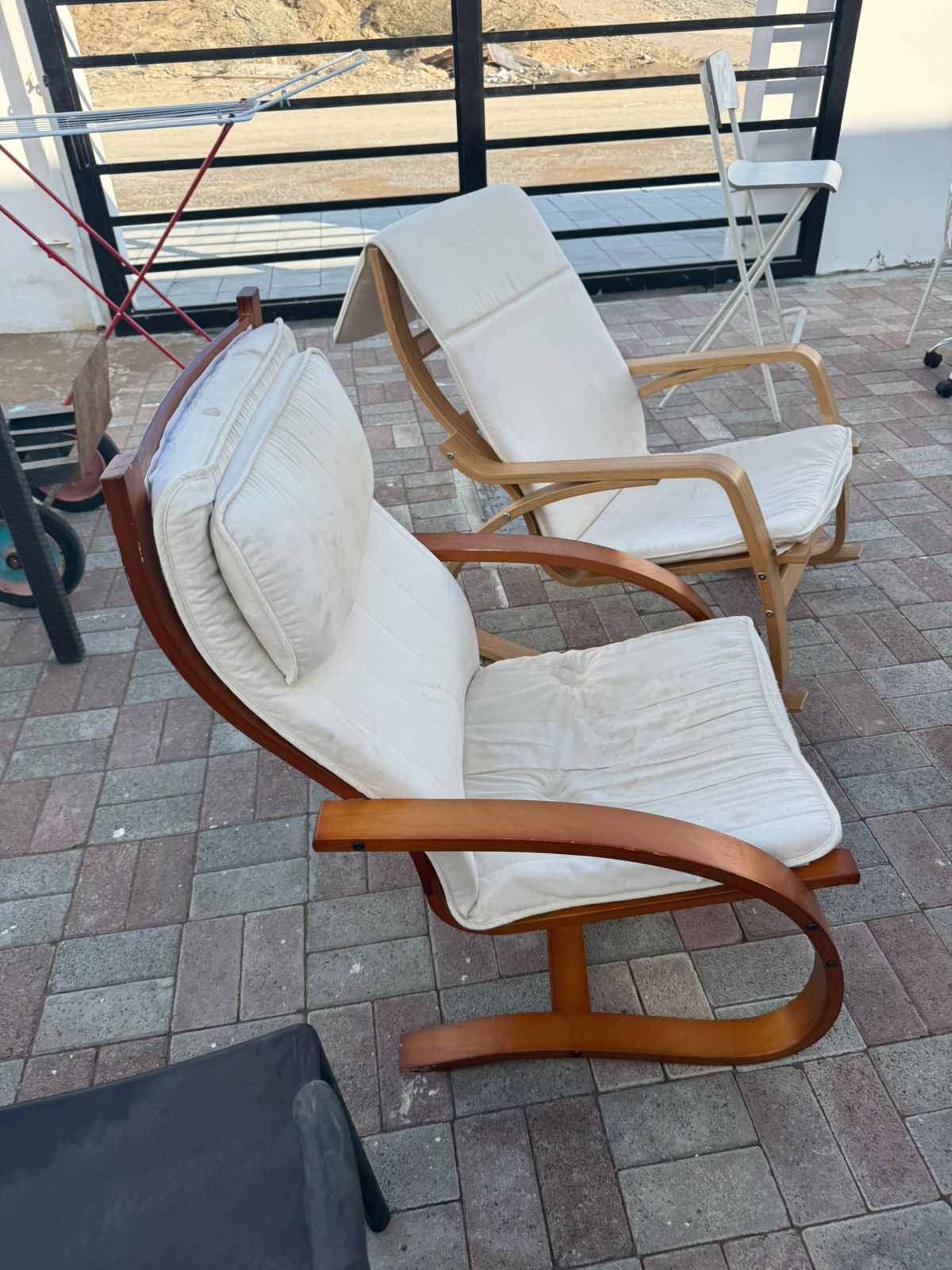 "Brown Rocking Chair - Super Condition! Only OMR 12!"